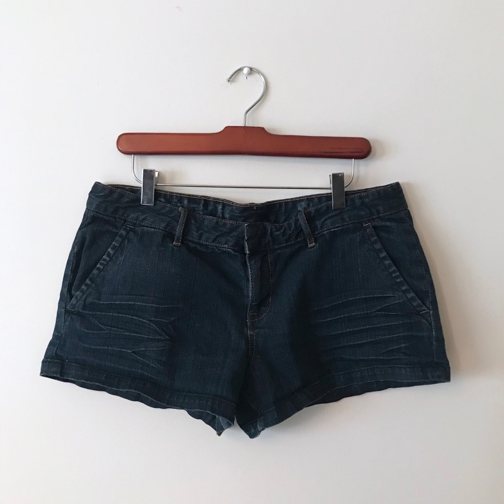 Hurley Dark Indigo Women's Denim-Style Shorts